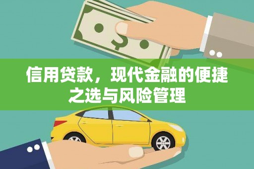 临渭信用贷款，现代金融的便捷之选与风险管理