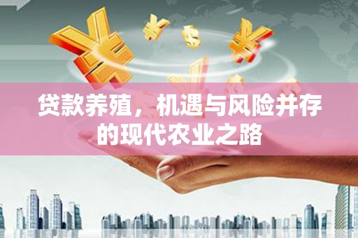 临渭贷款养殖，机遇与风险并存的现代农业之路