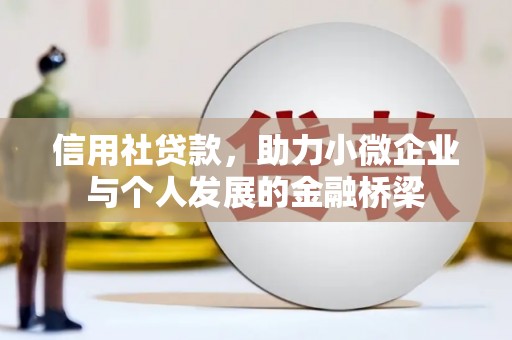 临渭信用社贷款，助力小微企业与个人发展的金融桥梁