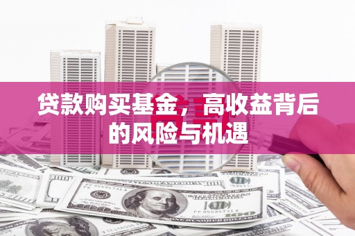 临渭贷款购买基金，高收益背后的风险与机遇