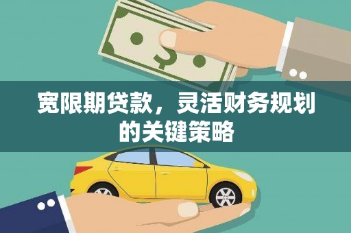 临渭宽限期贷款，灵活财务规划的关键策略