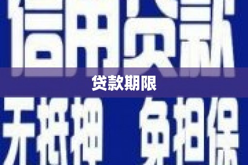 临渭贷款期限