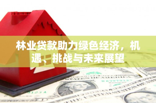 临渭林业贷款助力绿色经济，机遇、挑战与未来展望