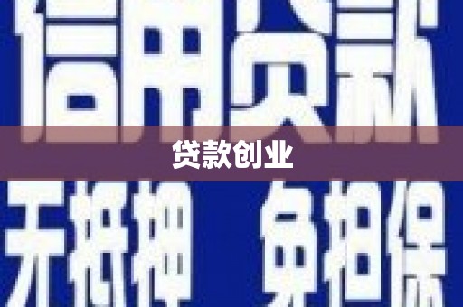 临渭贷款创业