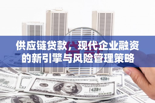 临渭供应链贷款，现代企业融资的新引擎与风险管理策略