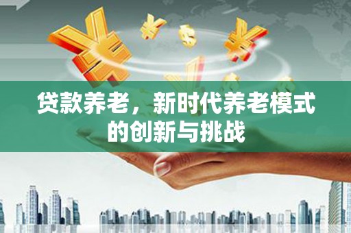 临渭贷款养老，新时代养老模式的创新与挑战