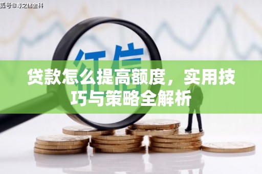 临渭贷款怎么提高额度，实用技巧与策略全解析