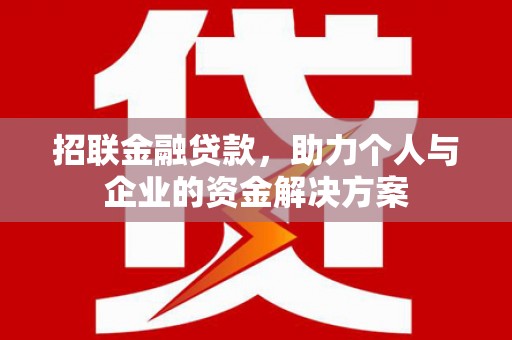 临渭招联金融贷款，助力个人与企业的资金解决方案