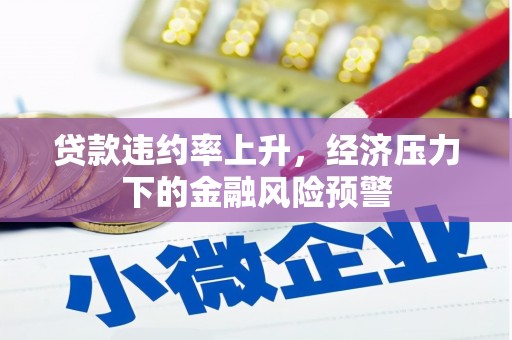临渭贷款违约率上升，经济压力下的金融风险预警