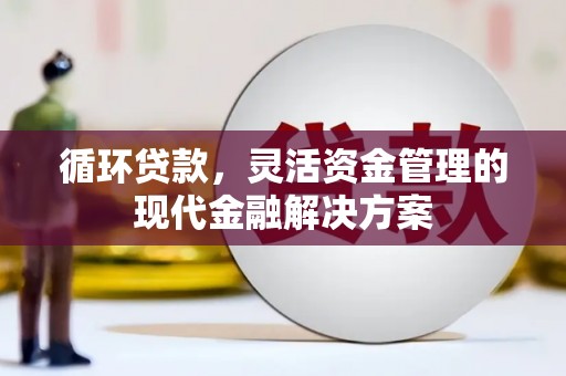 临渭循环贷款，灵活资金管理的现代金融解决方案