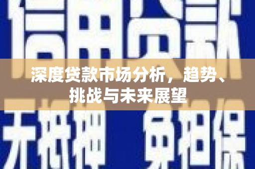 临渭深度贷款市场分析，趋势、挑战与未来展望