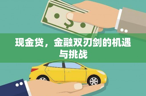 临渭现金贷，金融双刃剑的机遇与挑战