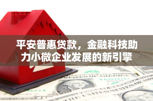 临渭平安普惠贷款，金融科技助力小微企业发展的新引擎