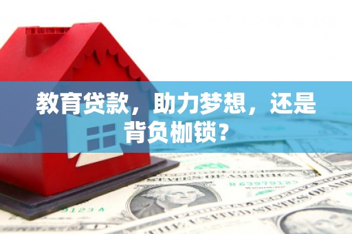 临渭教育贷款，助力梦想，还是背负枷锁？