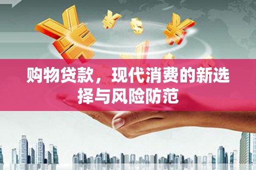 临渭购物贷款，现代消费的新选择与风险防范