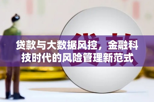 临渭贷款与大数据风控，金融科技时代的风险管理新范式