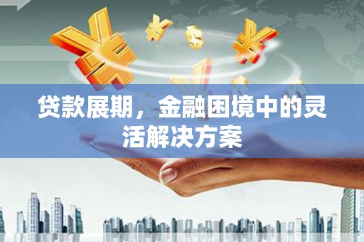 临渭贷款展期，金融困境中的灵活解决方案