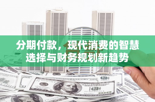 临渭分期付款，现代消费的智慧选择与财务规划新趋势