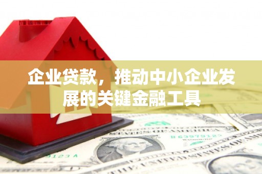 临渭企业贷款，推动中小企业发展的关键金融工具