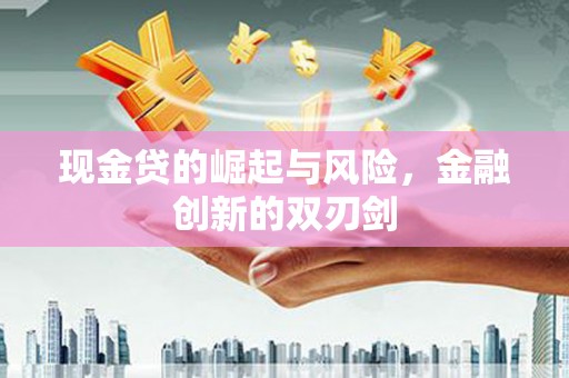 临渭现金贷的崛起与风险，金融创新的双刃剑
