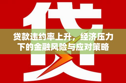 临渭贷款违约率上升，经济压力下的金融风险与应对策略