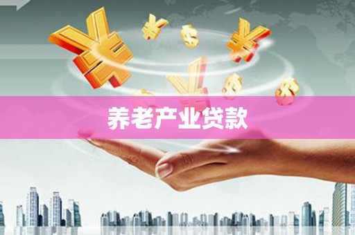 临渭养老产业贷款