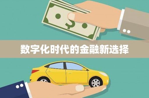 临渭数字化时代的金融新选择