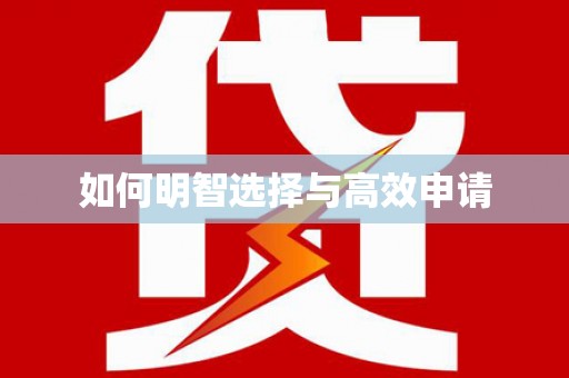 临渭如何明智选择与高效申请